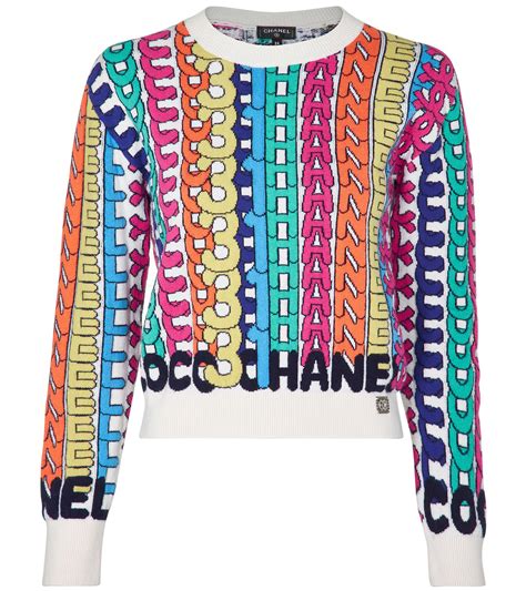 chanel paris jumper|chanel sweater women.